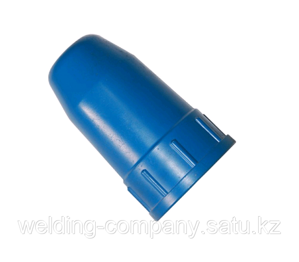Колпак универсальный на баллон металл (силуминовый) синий - фото 1 - id-p83068694