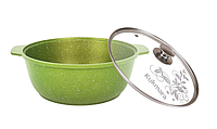 Кастрюля - жаровня 4л "Trendy style" (Lime) (Кукмара, Россия) ж41tsl Кастрюля - жаровня 4л "Trendy style" (Lime) (Кукмара, Россия)