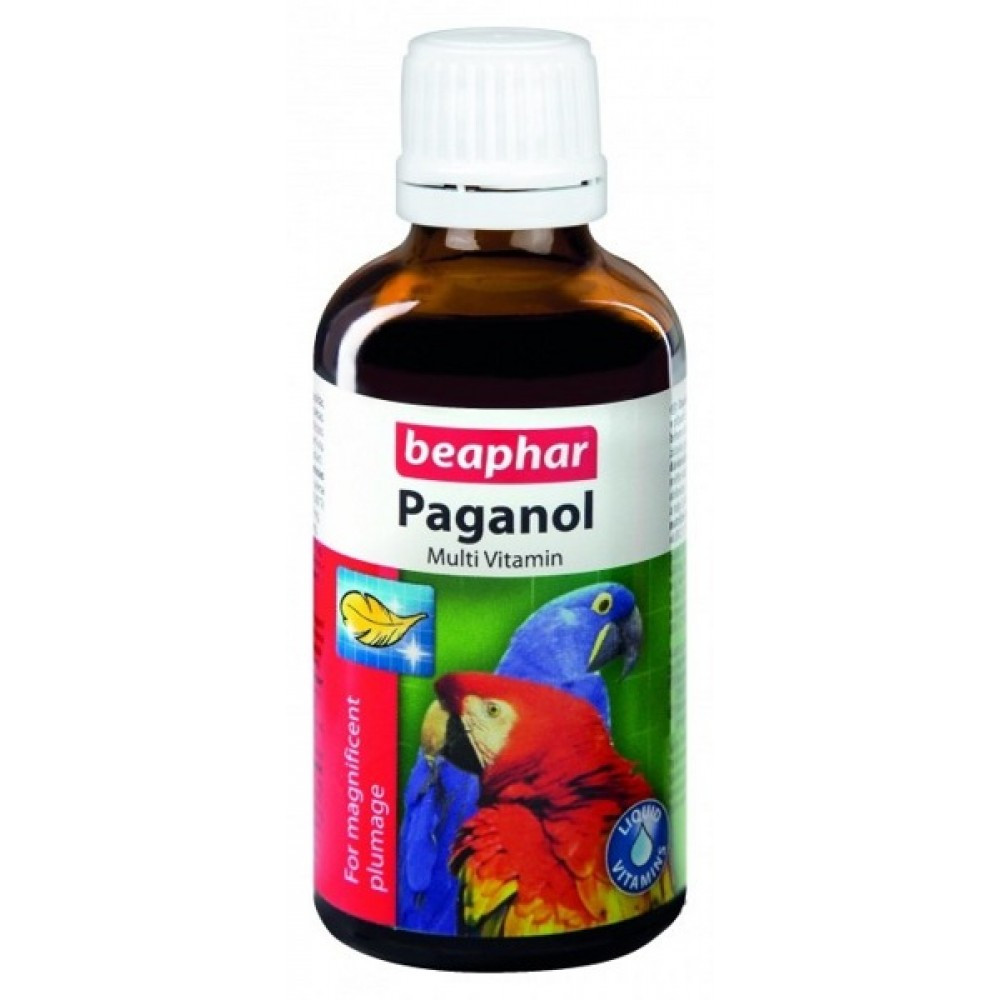Paganol 50 мл - Мультивитамины для укрепления оперения попугаев