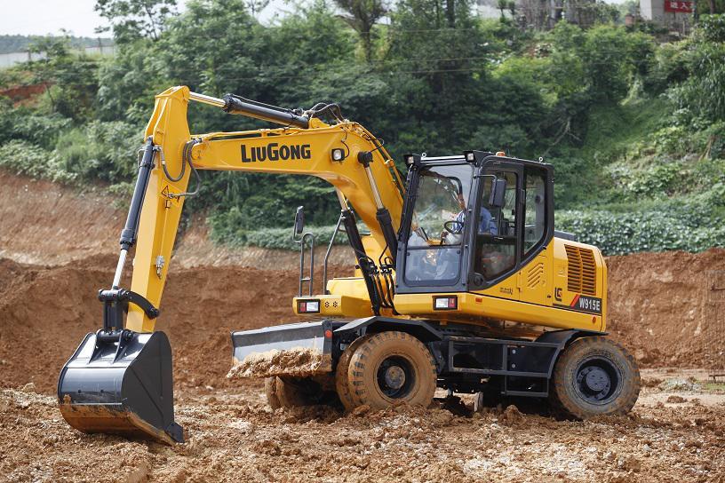 Колёсный экскаватор LiuGong CLG W915E