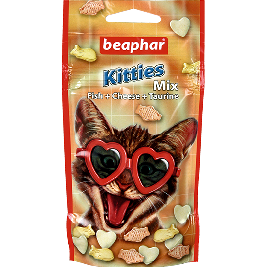 Kittis_Mix 32,5 г  - Витаминное лакомство  для кошек (50 таблеток)