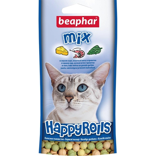 Happy Rolls Mix 80 т - Лакомство для кошек и котят