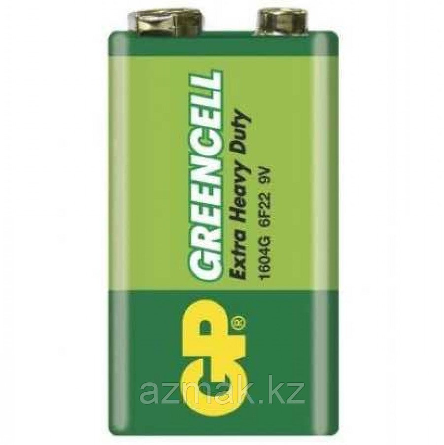 Батарейка GP Greencell 1604G-BC1 (Крона), 1 шт. - фото 2 - id-p80631358