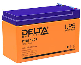 Аккумулятор Delta DTM 1207 (12В, 7,2Ач)