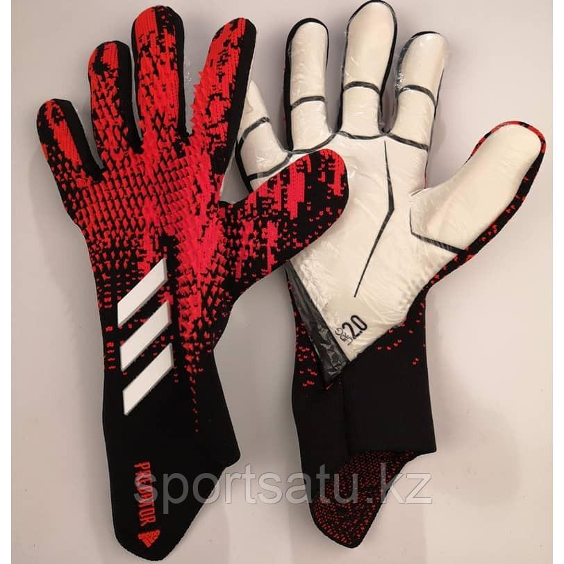 Вратарские перчатки Adidas Predator red