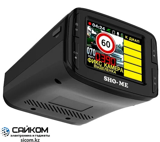 SHO-ME COMBO №3 iCatch (3в1) Видеорегистратор с Радар Детектором и GPS - фото 5 - id-p83117153