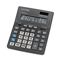 Калькулятор настольный Citizen Business Line CDB1401-BK, 14 разрядов, двойное питание, 155*205*35мм, черный