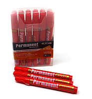 Маркер перманентный круглый Gxin красный