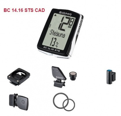 Sigma велокомпьютер BC 14.16 STS CAD