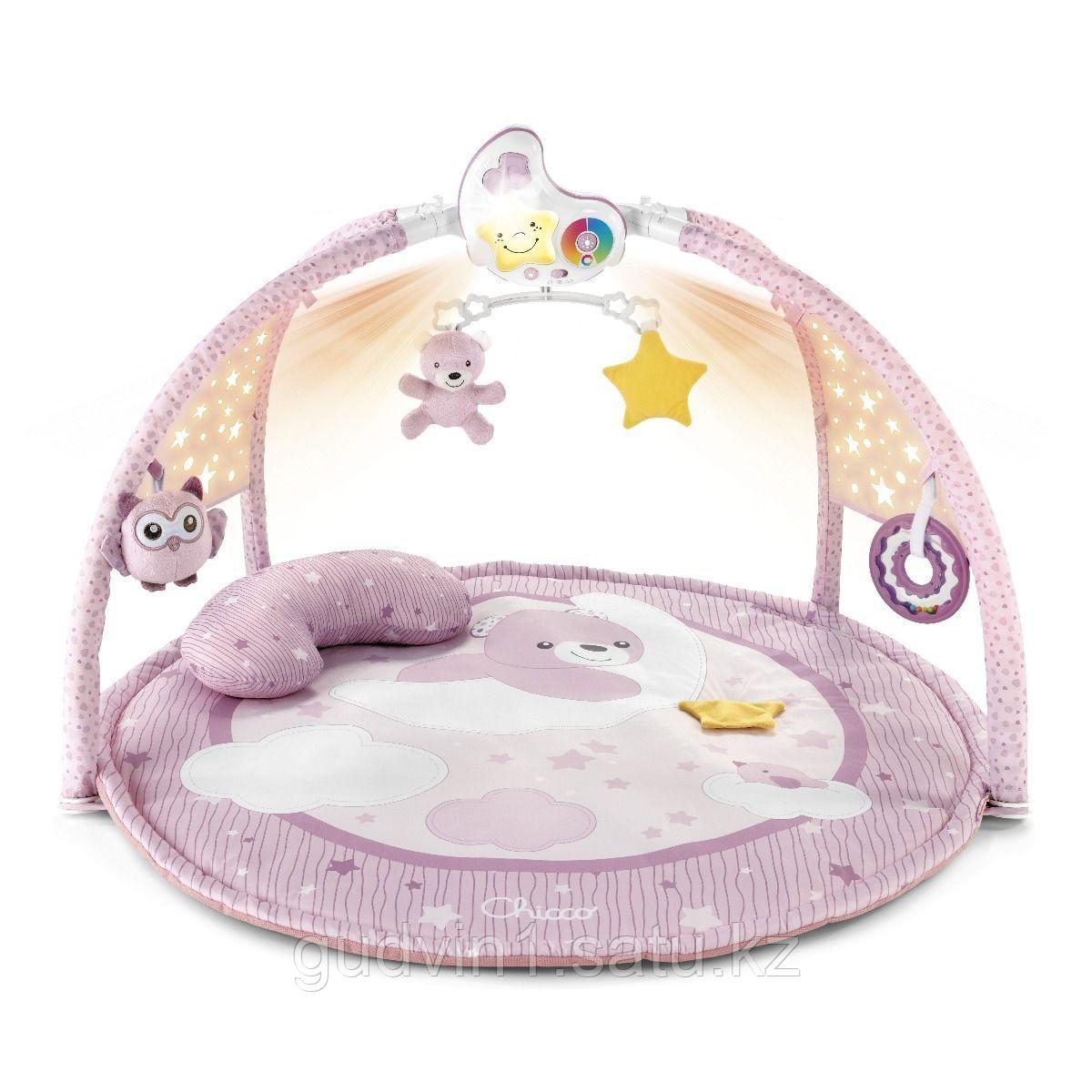 Chicco: Игровой коврик 3 в 1 Enjoy Colors Gym, розовый 0м+ 1201751