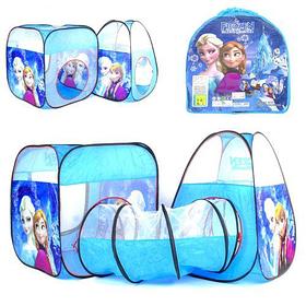 Большая детская палатка с тоннелем Frozen