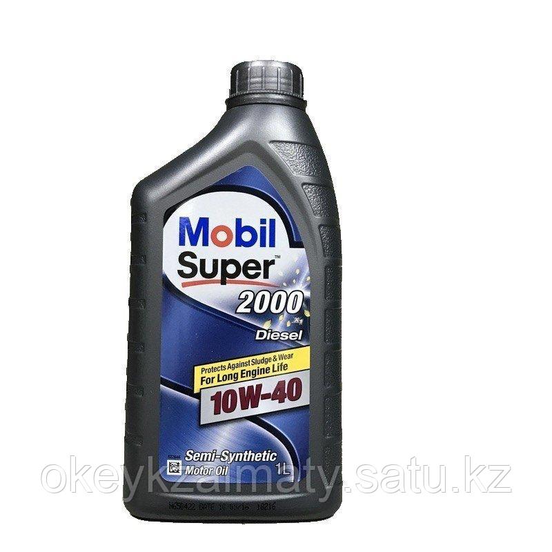 Моторное масло Mobil Super 2000 10W-40 X1 Diesel, 1л. 152627