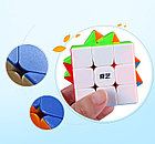 Профессиональный Кубик Рубика 3 на 3 Qiyi Cube в цветном пластике. Оригинал. Рассрочка. Kaspi RED, фото 7