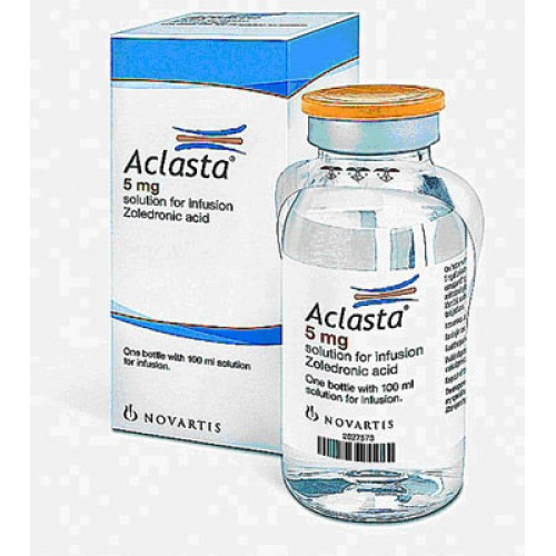 Препарат Акласта (Золедроновая кислота) 5 мг