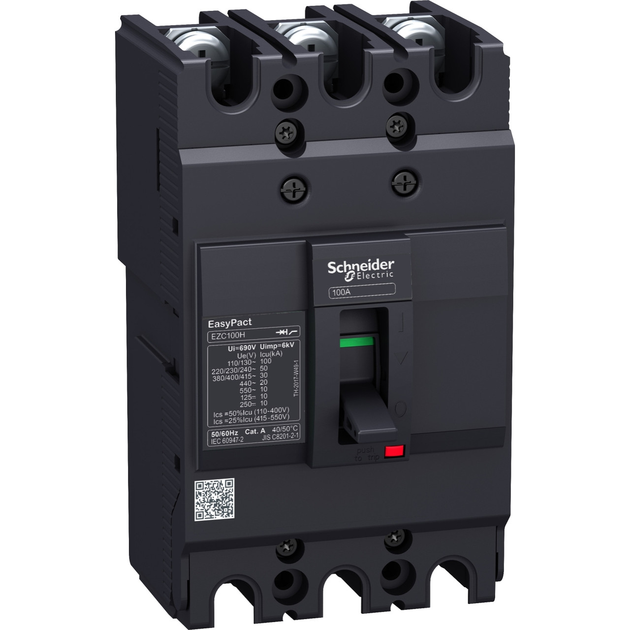 Авт.выкл-ль EZC100 10kA/400V 3P 80A /EZC100F3080/
