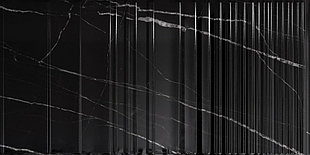 Кафель | Плитка настенная 30х60 Орлеан | Orlean черный рельеф