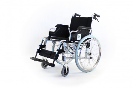 Коляска для инвалидов модель FS908L-46 (4661) алюминиевая, ширина сиденья 46см - фото 1 - id-p83165883