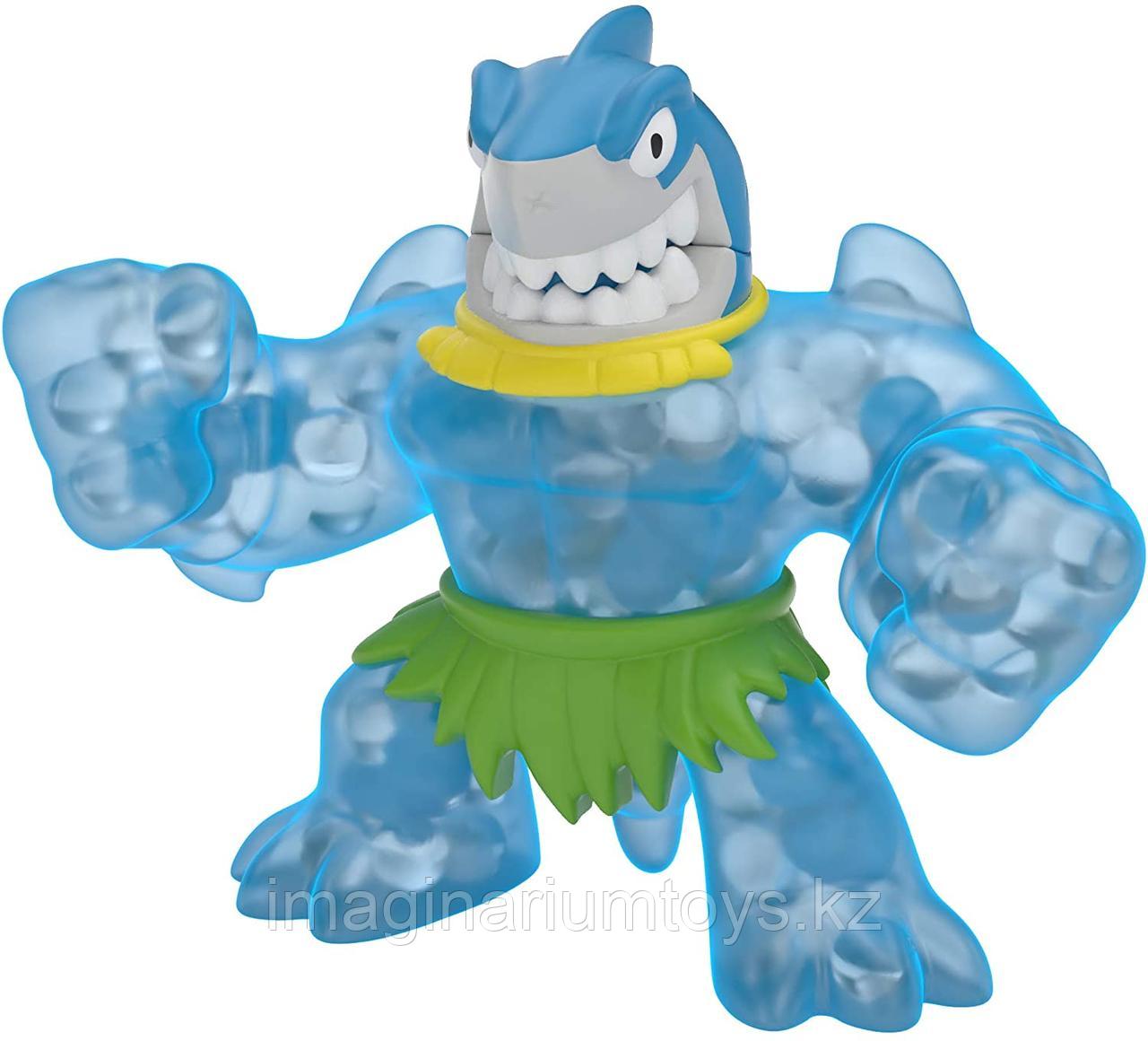 Гуджитсу игрушка тянущаяся фигурка акула Goo Jit Zu Дино серия