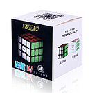 Оригинал 100%. Кубик Рубика 3 на 3 Qiyi Cube в черном пластике. Рассрочка. Kaspi RED, фото 3