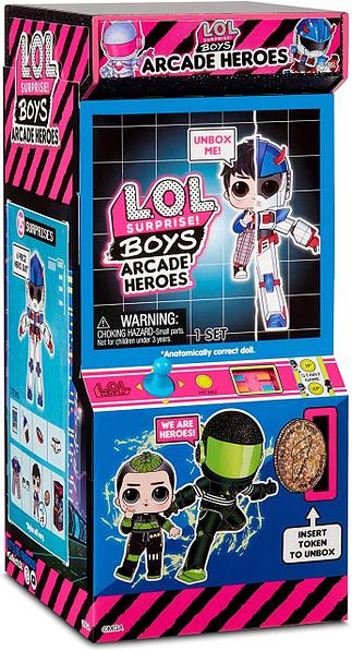 Купить куклу LOL Boys Arcade ЛОЛ мальчики супергерои оригинал