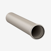 Труба ПВХ 160x3.2 3000мм канализационная (с резинкой)