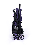 Коляска с перекидной ручкой и чехлом на ножки Tomix Cosy, purple, фото 6