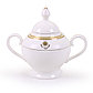Позолоченный фарфоровый чайный сервиз 6 персон Казахстан (Акку, Казахстан), фото 2