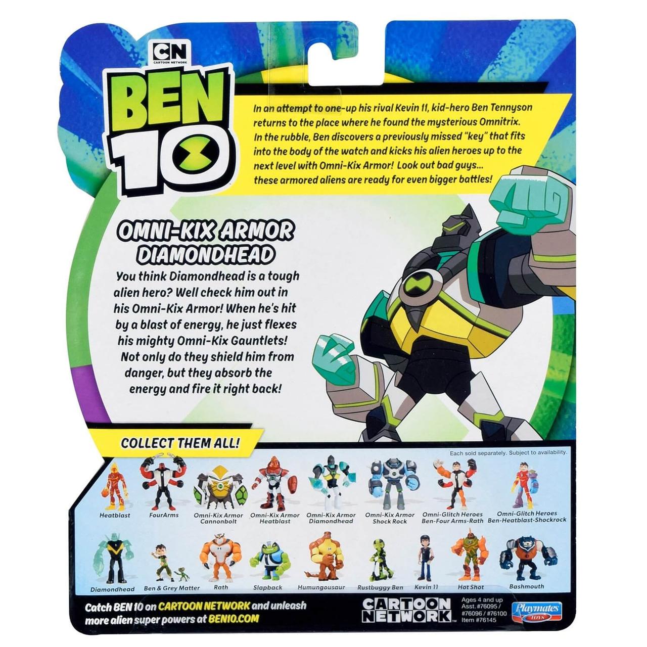 Ben 10 Фигурка 12.5 см, Бронированный Алмаз