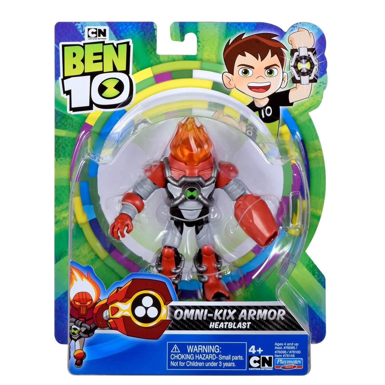 Ben 10 Фигурка 12.5 см, Бронированный Человек-огонь
