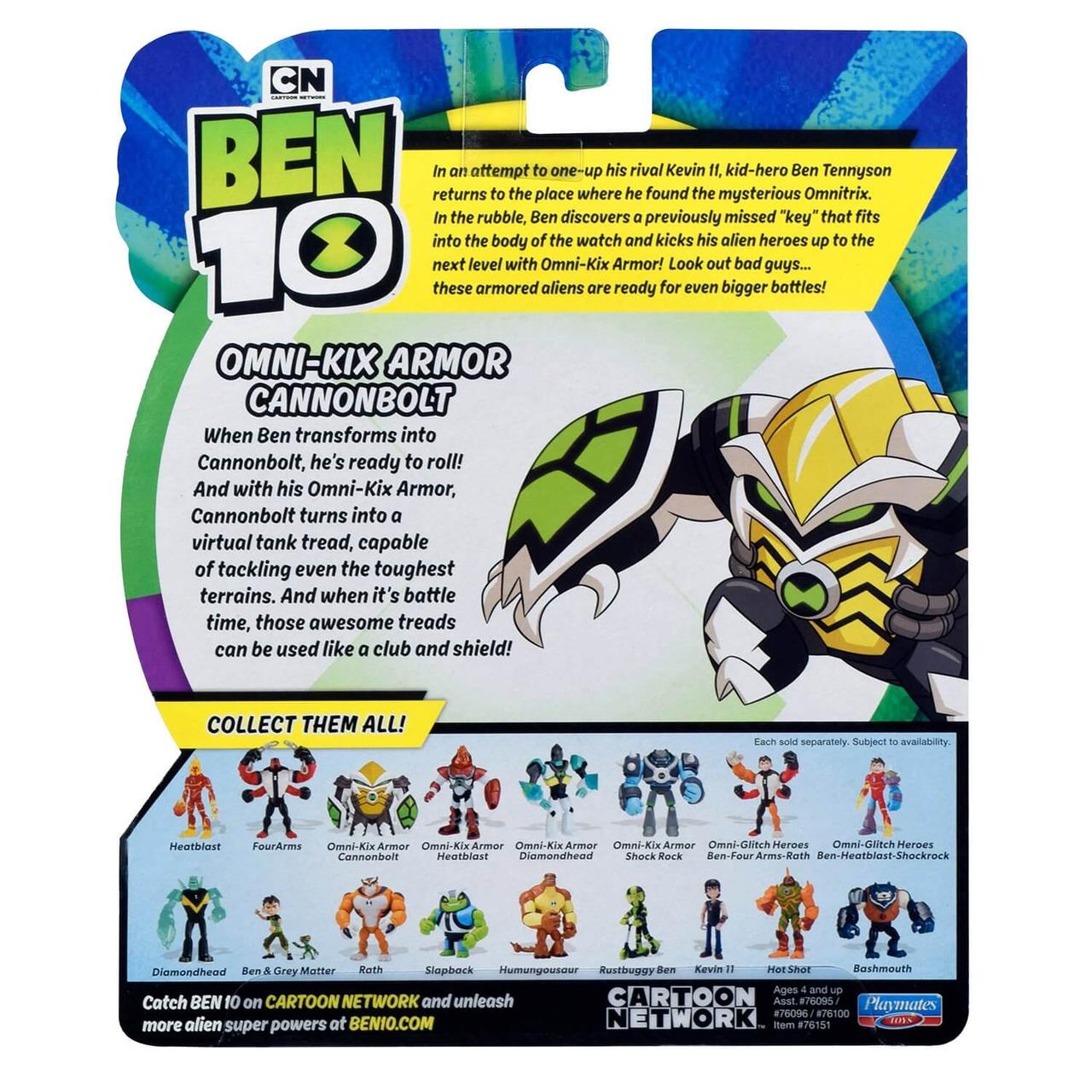 Ben 10 Фигурка 12.5 см, Бронированный Ядро