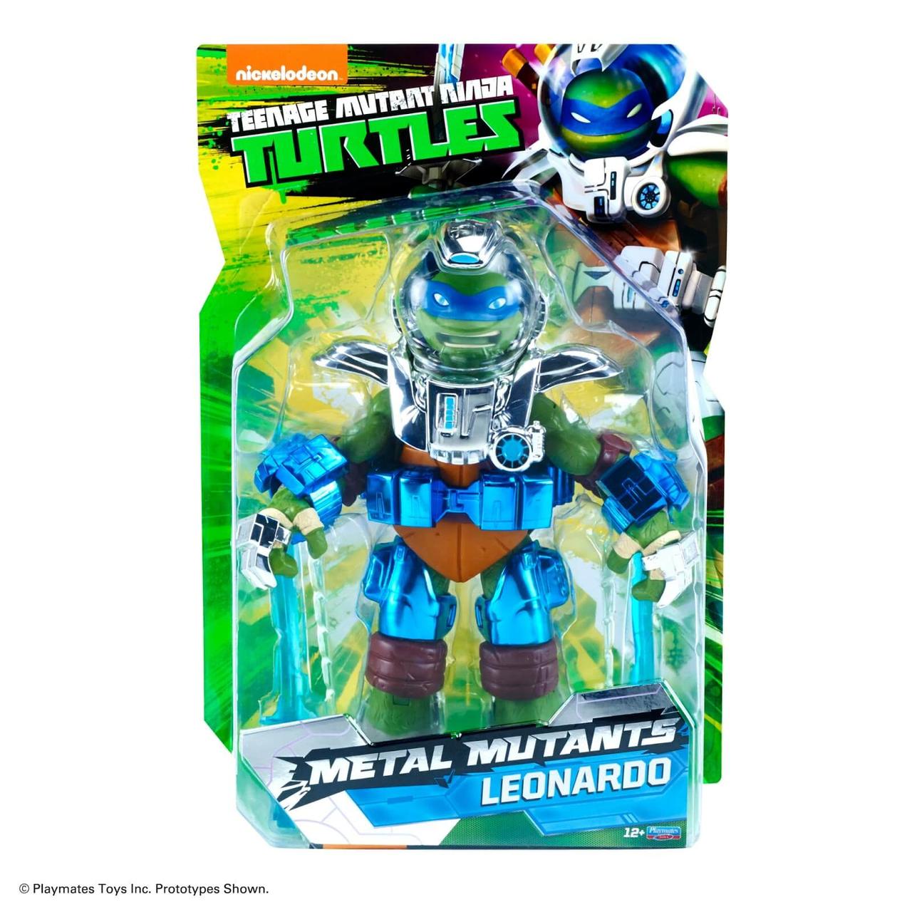 TMNT Фигурка Черепашки-ниндзя Леонардо, 28 см, Metal Mutant