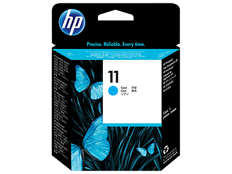 HP C4811A Печатающая головка голубая HP 11 - фото 1 - id-p8593544