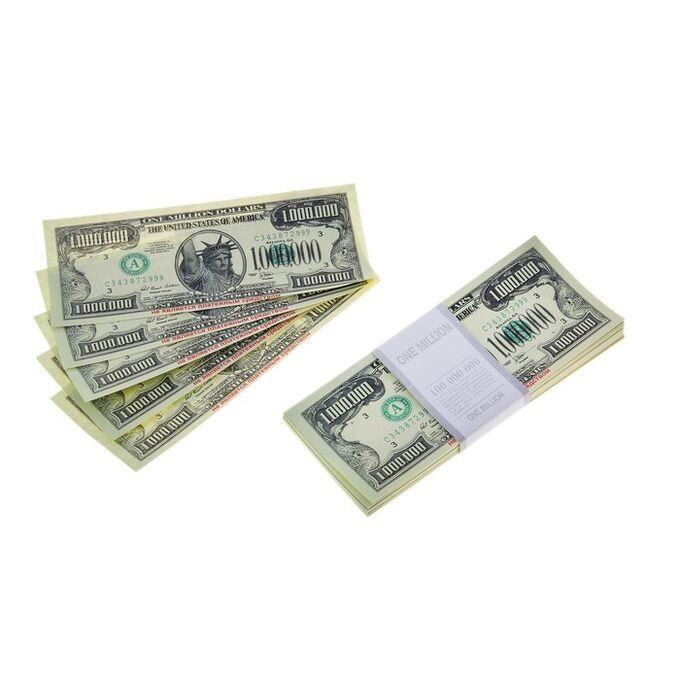 Пачка купюр 1000000 $
