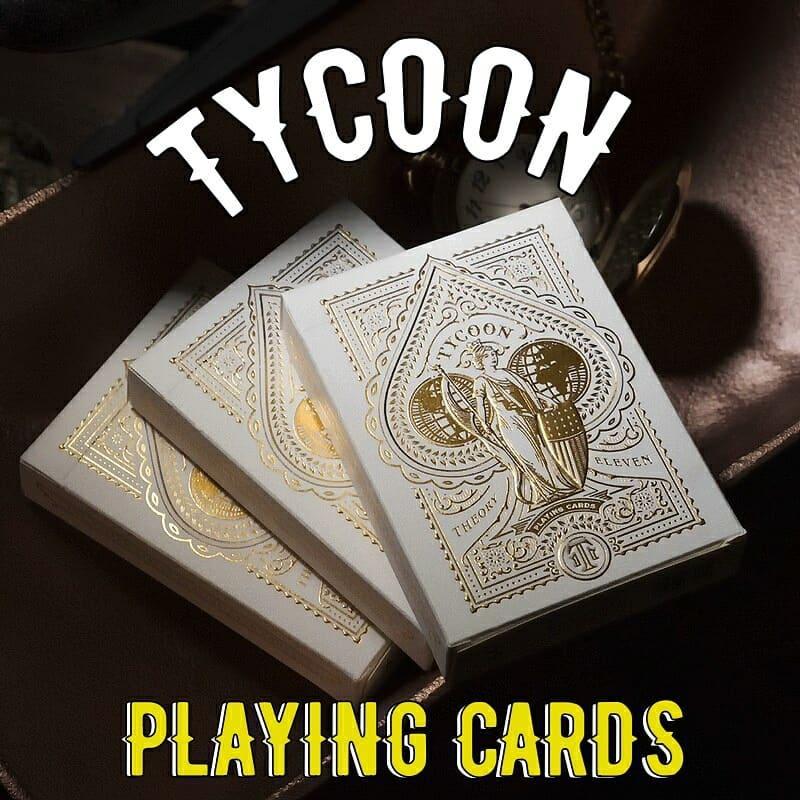 Tycoon Ivory Playing Card Deck by THEORY11