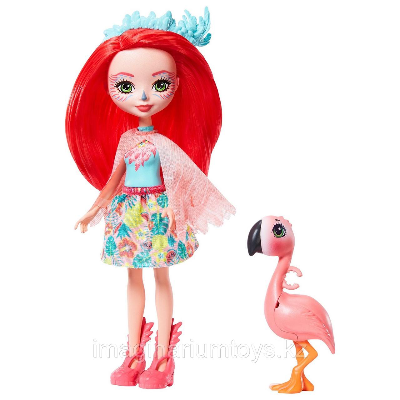 Кукла Энчантималс фламинго Фэнси и Свош, фото 1