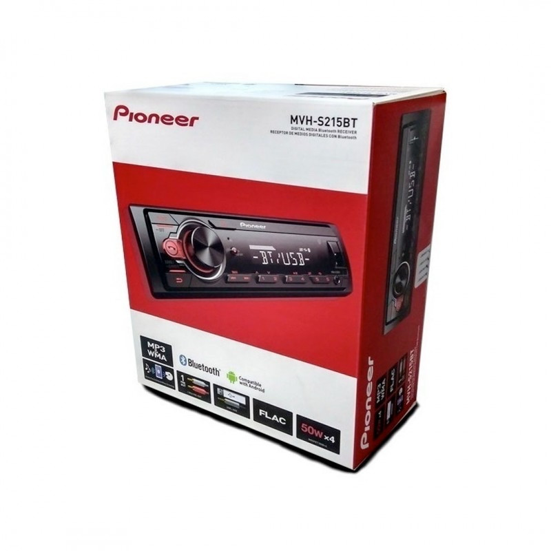 Автомагнитола PIONEER MVH-S215BT - фото 2 - id-p83206822