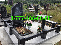 Гранитные комплексы на кладбище 29