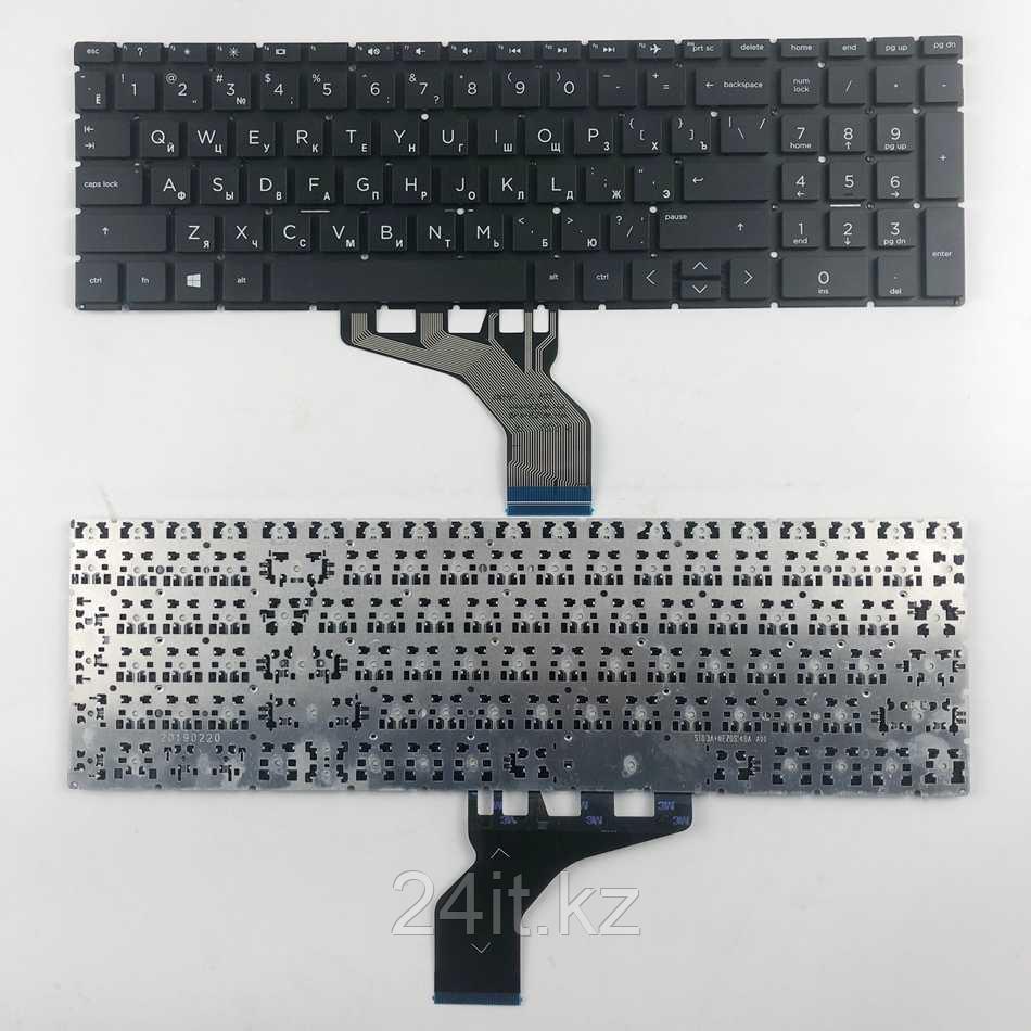 Клавиатура для HP 15-DA, 15-DB, 250 G7 серии черная - фото 1 - id-p33118437