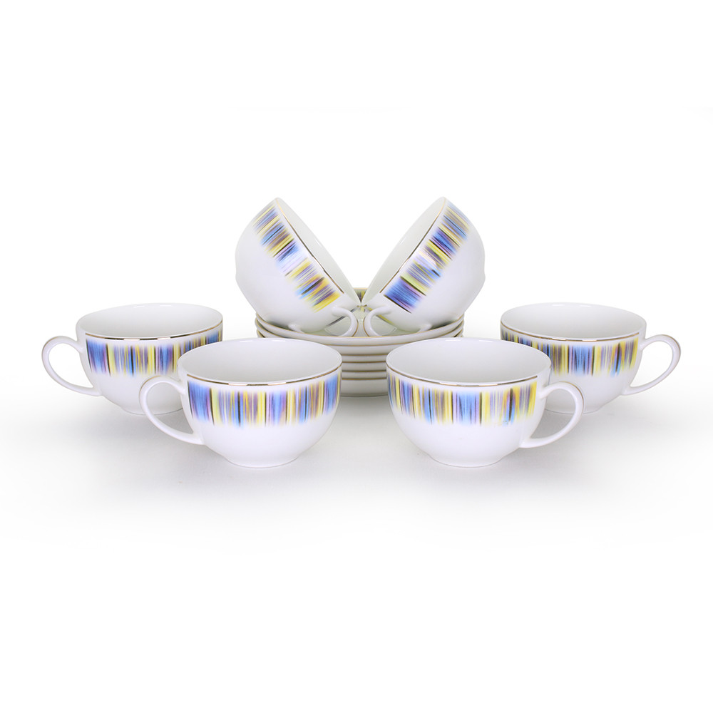 Позолоченные чайные пары на 6 персон Айлин (Акку, Казахстан), фото 1