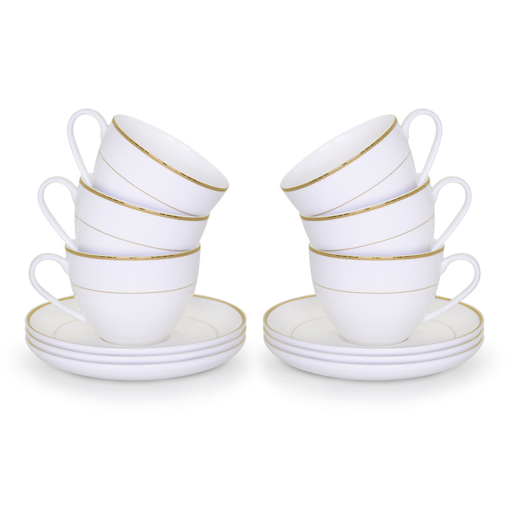 Позолоченные чайные пары на 6 персон Чингис (Акку, Казахстан), фото 1