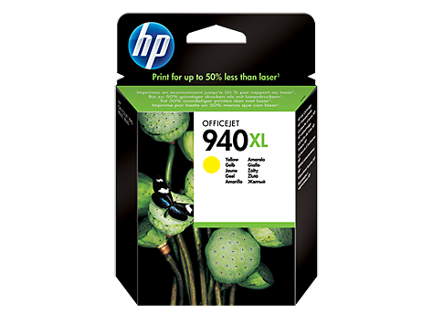 HP C4909AE Картридж желтый, 940XL