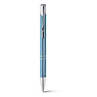 Шариковая ручка BETA алюминь, голубая