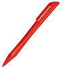 Шариковая ручка, трехгранная, красная, фото 2