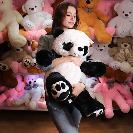 Плюшевая панда, 85 см