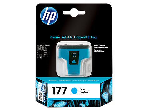HP C8771HE Картридж голубой, HP 177