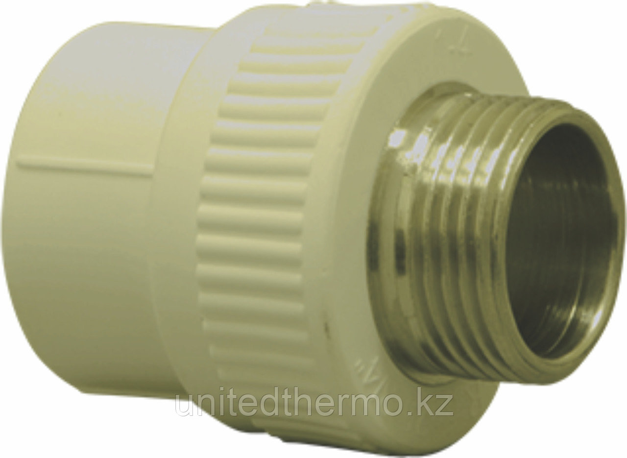 Муфта комбинированная НР 25Х1/2 Fusitek (СЕРАЯ)