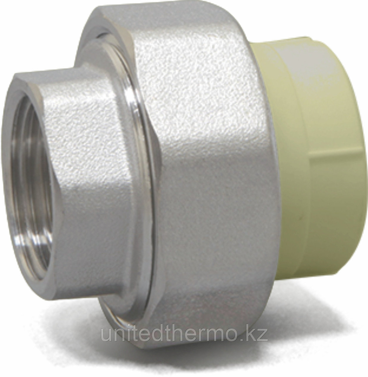 Муфта разъемная шестигранная ВР 25Х3/4 "американка" Fusitek (CЕРАЯ)