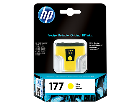 HP C8773HE Картридж желтый, HP 177