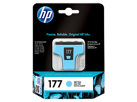 HP C8774HE Картридж струйный светло-голубой, 177