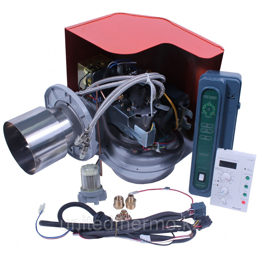 Дизельная горелка Turbo 100 KITURAMI к котлам KSO 100R